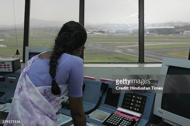 Mumbai, IndiaCivil Aviation - Mumbai Airport - Aeroplane - ATC - Air Traffic Control -
