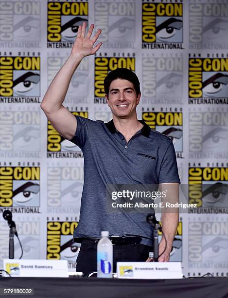 Actor Brandon Routh attends TV Guide Magazine's Fan Favorites during Comic Con 2016 at San Diego Convention Center on July 22, 2016 in San Diego,...