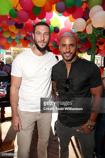 Actors Pablo Schreiber and Ricky Whittle attend Starz Cocktail Party during Comic-Con International 2016 on July 22, 2016 in San Diego, California.
