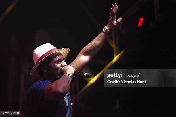 Schoolboy Q performs onstage at the 2016 Panorama NYC Festival - Day 1 at Randall's Island on July 22, 2016 in New York City.