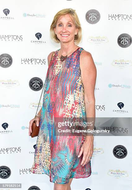 Joyce Jordan attends the Douglas Elliman & Hamptons Magazine Celebrate Summer at Campbell Stables on July 22, 2016 in Bridgehampton, New York.