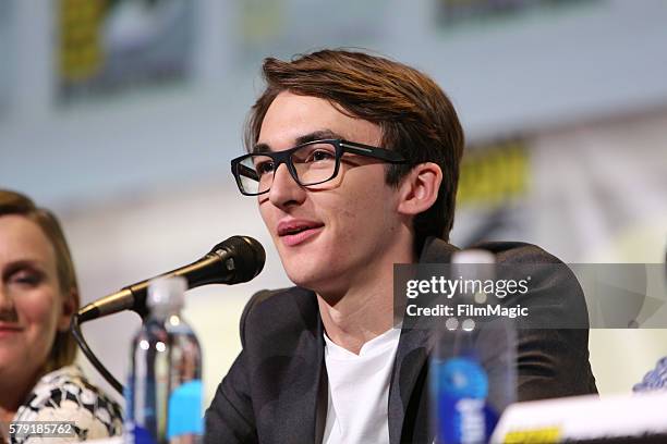 Actor Isaac Hempstead Wright attends the "Game of Thrones" panel during Comic-Con International 2016 at San Diego Convention Center on July 22, 2016...