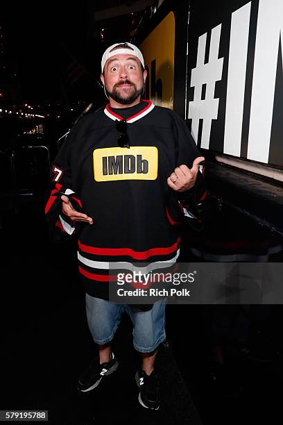 Host Kevin Smith attends the IMDb Yacht Party, Presented By TCL at on July 22, 2016 in San Diego, California.