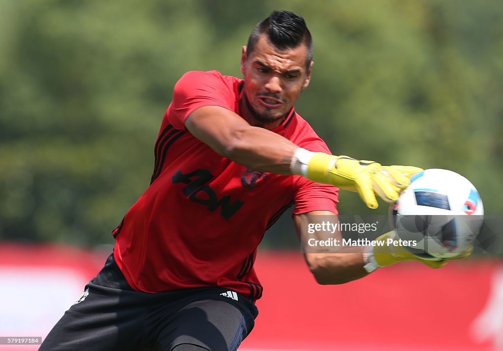 Manchester United Training Session