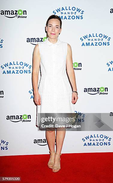 Laura Main attends the gala screening for "Swallows and Amazons" at Picturehouse Central on July 23, 2016 in London, England.