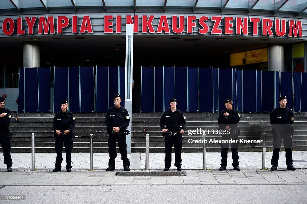 Munich The Day After Shooting Spree Leaves Ten Dead