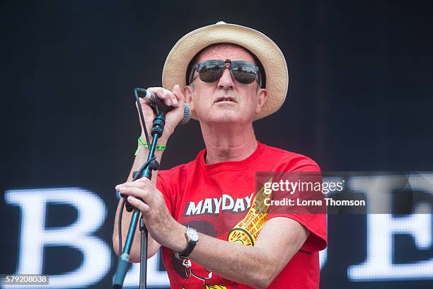 Ken McCluskey of The Bluebells performs on day two of Rewind Scotland at Scone Palace on July 23, 2016 in Perth, Scotland.