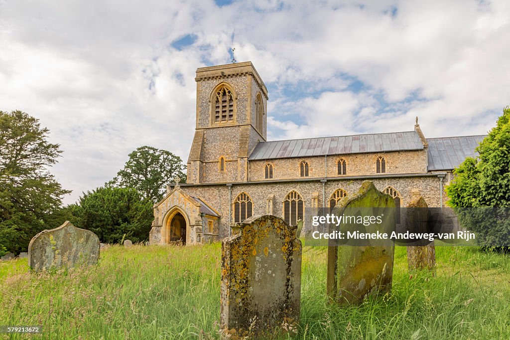 St. Andrew Rillington St Andrew Church A 15th Century Flint And Limestone Building In The ...