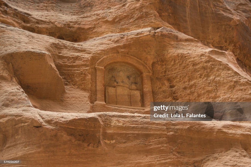 Votive niche in Petra