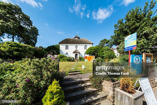 budleigh salterton museum in devon - budleigh stock pictures, royalty-free photos & images