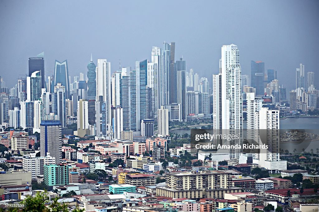 Panama city skyline