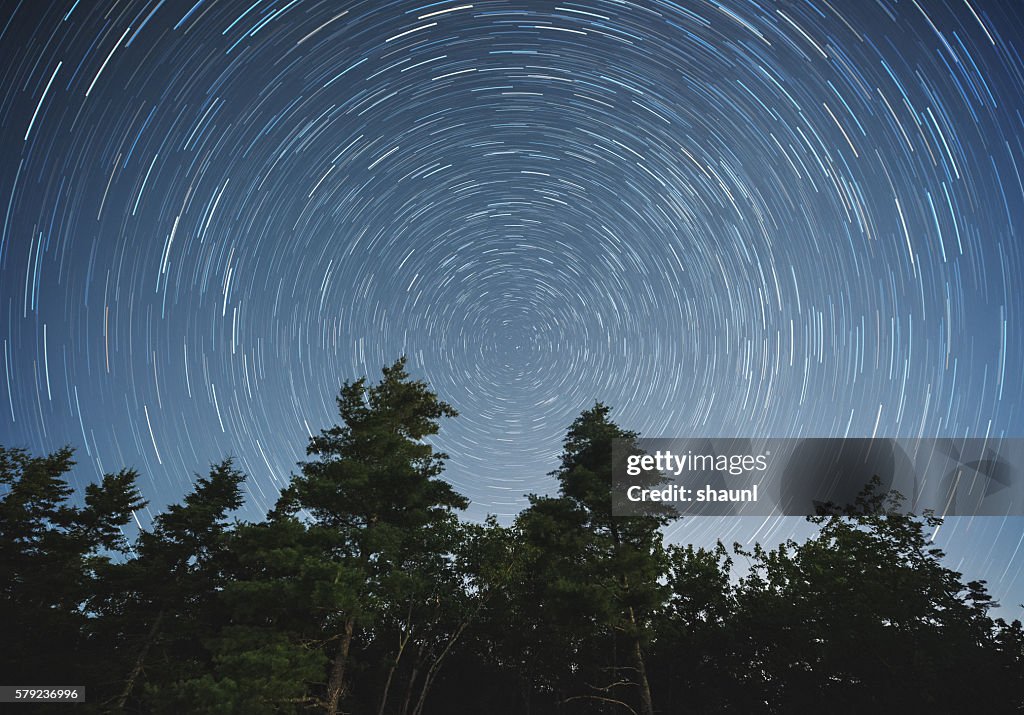 Backyard Star Trails