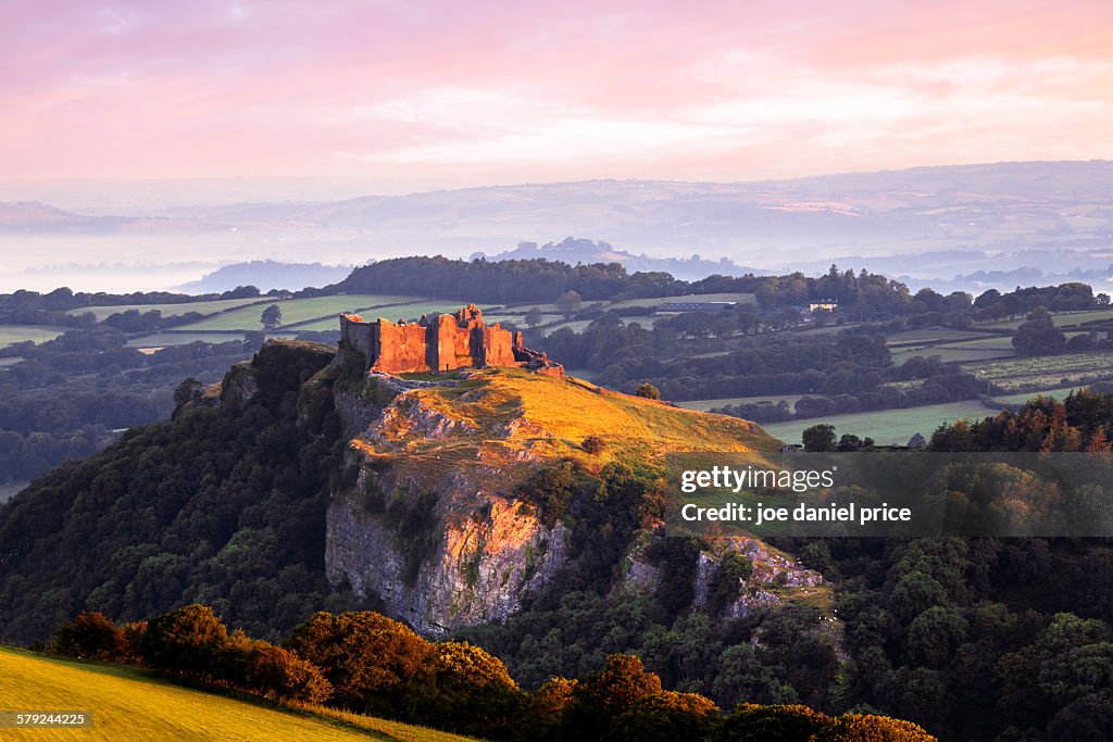 Carreg Cennen Castle, Carmarthenshire, Wales