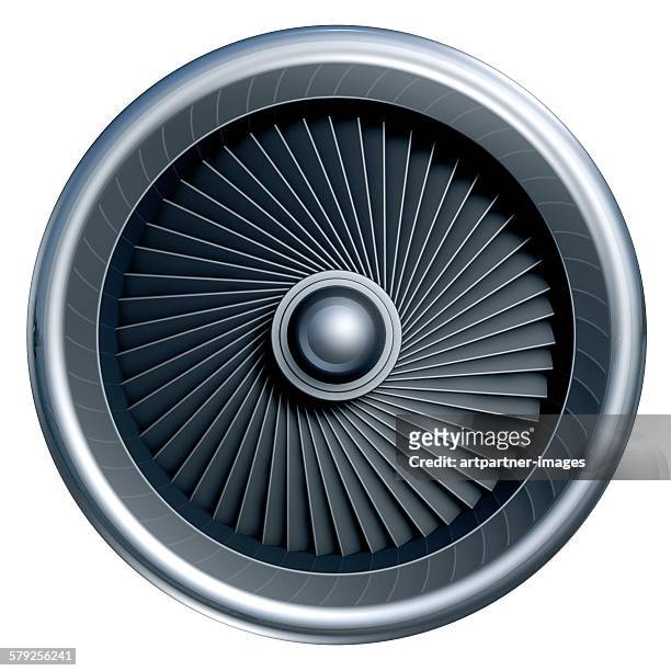 jet engine isolated - un singolo oggetto foto e immagini stock