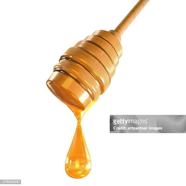 honey dripping off honey dipper - mel - fotografias e filmes do acervo