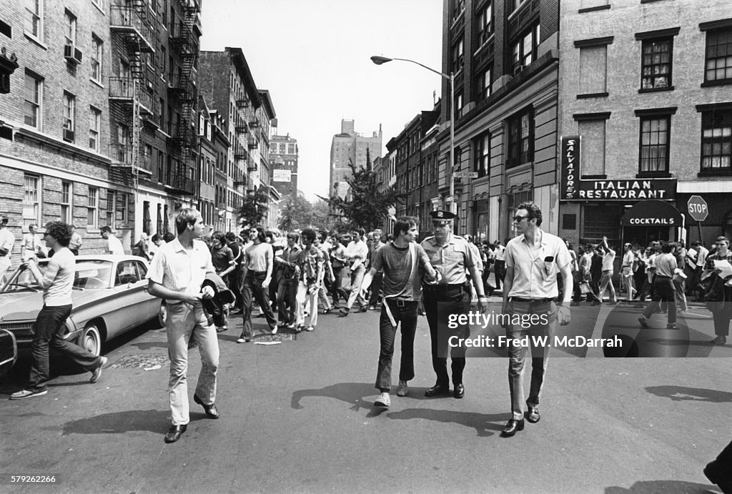 Robinson At First Gay Pride March