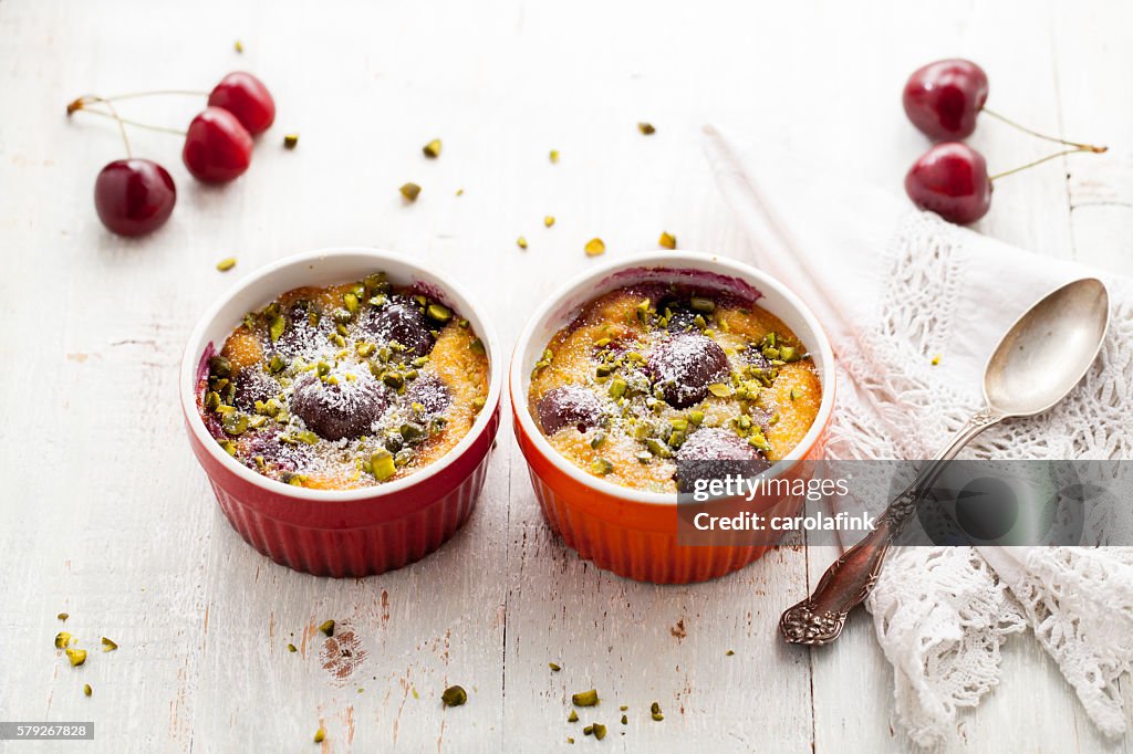 Cherries soufflé