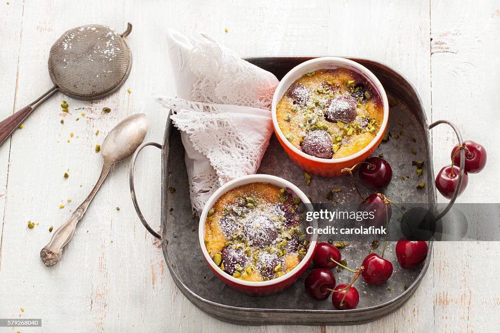 Cherries soufflé