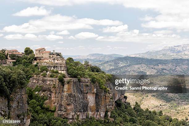 siurana - tarragona stock pictures, royalty-free photos & images