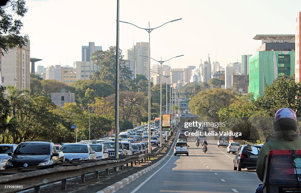 Jams in Sao Paulo