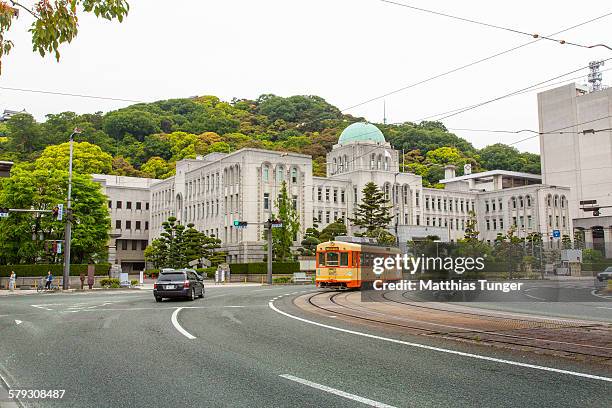 matsuyama, japan - city hall - matsuyama ehime stock pictures, royalty-free photos & images