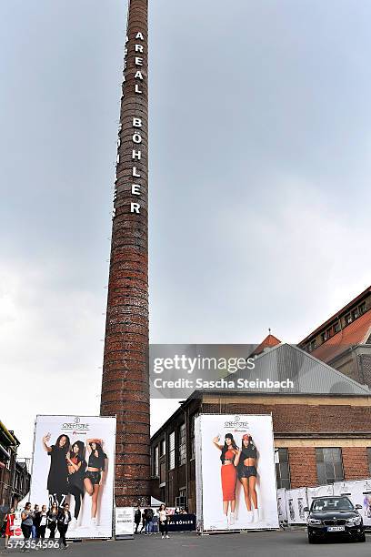 General view during day 2 of the Streetstyle@Gallery event at Areal Boehler on July 23, 2016 in Duesseldorf, Germany.