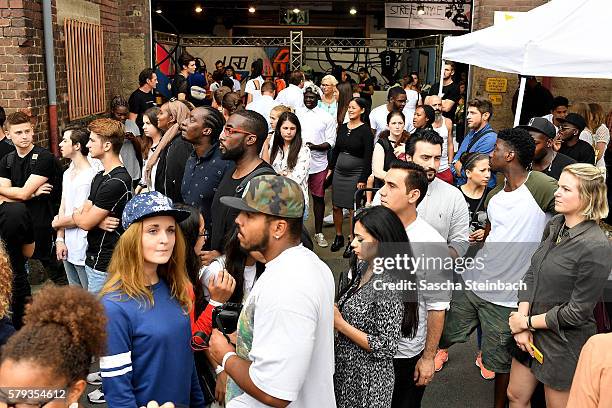 General view during day 2 of the Streetstyle@Gallery event at Areal Boehler on July 23, 2016 in Duesseldorf, Germany.