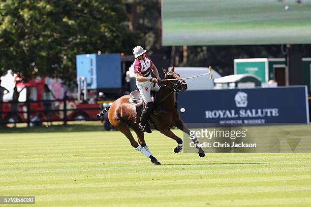 General view of the Royal Salute Coronation Cup at Guards Polo Club on July 23, 2016 in Egham, England.