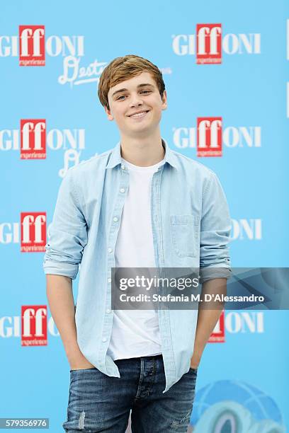 Dean Charles Chapman attends the Giffoni Film Festival Day 9 photocall on July 23, 2016 in Giffoni Valle Piana, Italy.