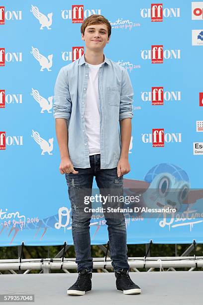 Dean Charles Chapman attends the Giffoni Film Festival Day 9 photocall on July 23, 2016 in Giffoni Valle Piana, Italy.