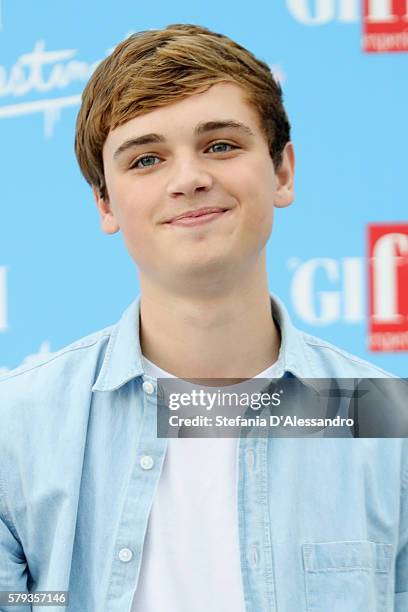 Dean Charles Chapman attends the Giffoni Film Festival Day 9 photocall on July 23, 2016 in Giffoni Valle Piana, Italy.