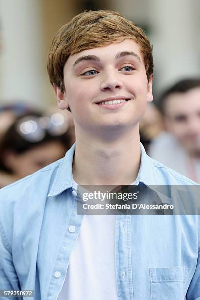 Dean Charles Chapman attends the Giffoni Film Festival Day 9 blue carpet on July 23, 2016 in Giffoni Valle Piana, Italy.