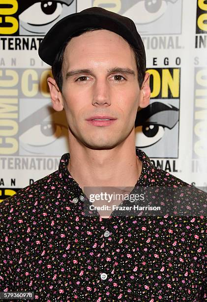 Actor Cory Michael Smith attends "Gotham" Press Line during Comic-Con International 2016 at Hilton Bayfront on July 23, 2016 in San Diego, California.