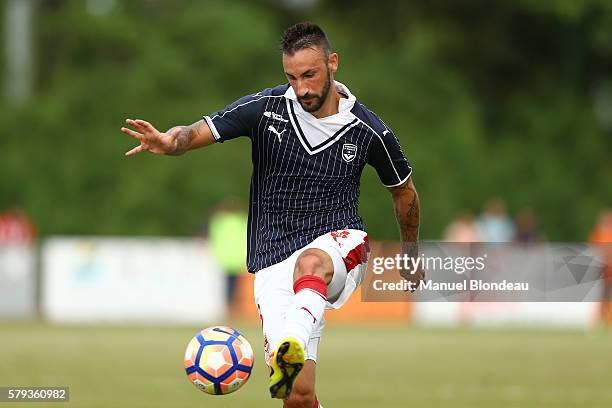 Diego Contento of Bordeaux during the Pre season friendly match between Girondins de Bordeaux and Athletic Bilbao on July 23, 2016 in Tarnos, France.