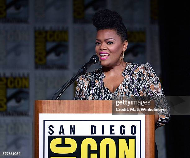 Moderator Yvette Nicole Brown attends the "Once Upon A Time" panel during Comic-Con International 2016 at San Diego Convention Center on July 23,...