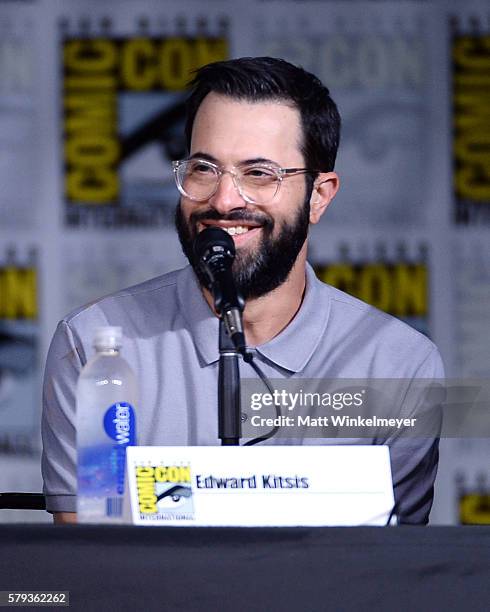 Writer/producer Edward Kitsis attends the "Once Upon A Time" panel during Comic-Con International 2016 at San Diego Convention Center on July 23,...