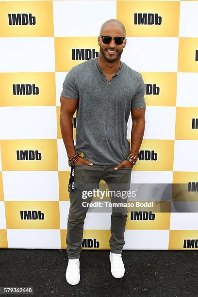 Actor Ricky Whittle of American Gods attends the IMDb Yacht at San Diego Comic-Con 2016: Day Three at The IMDb Yacht on July 23, 2016 in San Diego,...