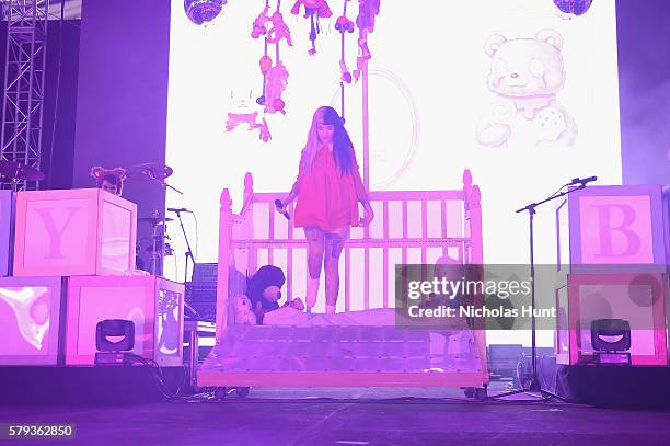 Melanie Martinez performs onstage at the 2016 Panorama NYC Festival - Day 2 at Randall's Island on July 23, 2016 in New York City.