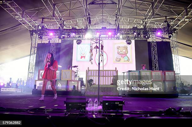 Melanie Martinez performs onstage at the 2016 Panorama NYC Festival - Day 2 at Randall's Island on July 23, 2016 in New York City.
