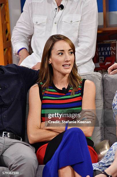 Bree Turner from "Grimm" visits the Fandango Studio at San Diego Comic-Con International 2016 on July 23, 2016 in San Diego, California. Cast members...