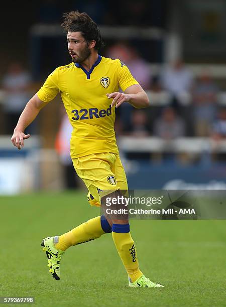 Alex Purver of Leeds United during the Pre-Season Friendly match between Peterborough United and Leeds United at London Road Stadium on July 23, 2016...