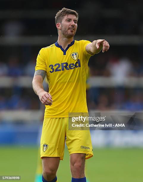 Luke Murphy of Leeds United during the Pre-Season Friendly match between Peterborough United and Leeds United at London Road Stadium on July 23, 2016...