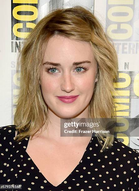 Actress Ashley Johnson attends the "Blindspot" press line during Comic-Con International on July 23, 2016 in San Diego, California.