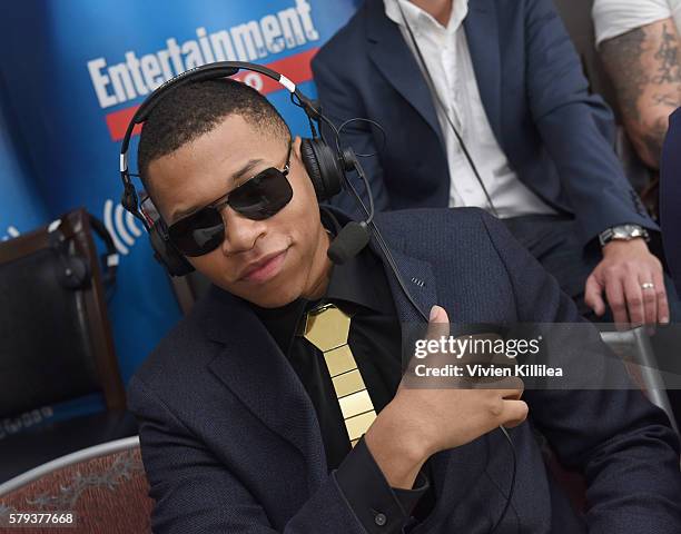 Actor Franz Drameh attends SiriusXM's Entertainment Weekly Radio Channel Broadcasts From Comic-Con 2016 at Hard Rock Hotel San Diego on July 22, 2016...