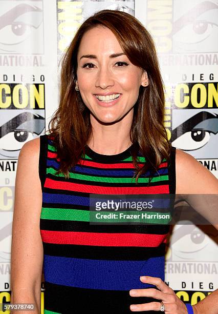 Actress Bree Turner attends the "Grimm" press line during Comic-Con International on July 23, 2016 in San Diego, California.