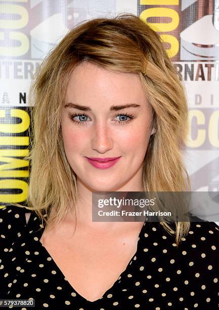 Actress Ashley Johnson attends the "Blindspot" press line during Comic-Con International on July 23, 2016 in San Diego, California.