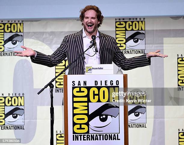 Writer/executive producer Bryan Fuller attends the "Star Trek" panel during Comic-Con International 2016 at San Diego Convention Center on July 23,...