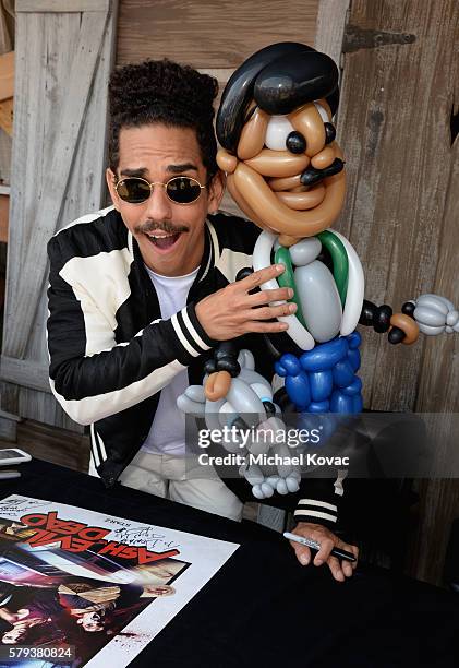 Actor Ray Santiago attends the "Ash vs Evil Dead" autograph signing during Comic-Con International 2016 at PETCO Park on July 23, 2016 in San Diego,...