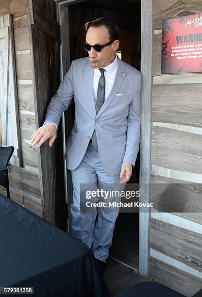 Actor Ted Raimi attends the "Ash vs Evil Dead" autograph signing during Comic-Con International 2016 at PETCO Park on July 23, 2016 in San Diego,...