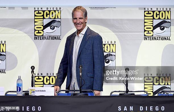 Actor Scott Bakula attends the "Star Trek" panel during Comic-Con International 2016 at San Diego Convention Center on July 23, 2016 in San Diego,...
